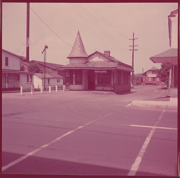 [464 Interior and Exterior Views of Railroad Station Depots, for Fortune Article "The U.S. Depot"], Walker Evans (American, St. Louis, Missouri 1903–1975 New Haven, Connecticut), Color film transparency