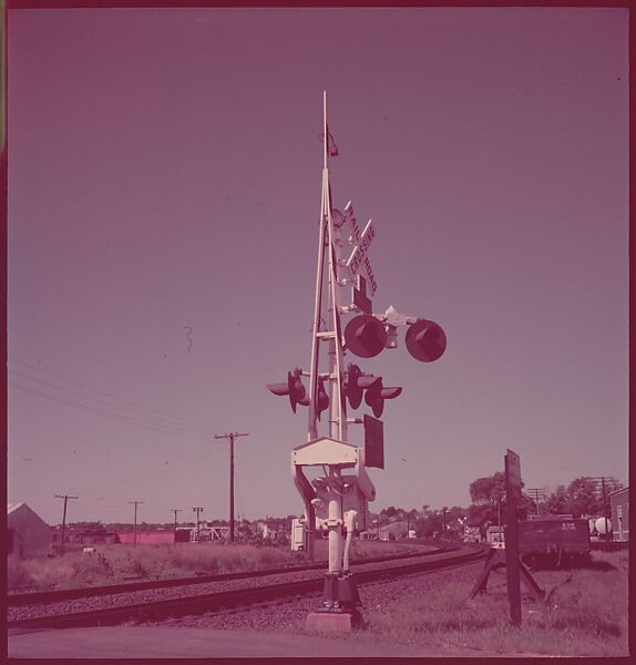 [464 Interior and Exterior Views of Railroad Station Depots, for Fortune Article "The U.S. Depot"], Walker Evans (American, St. Louis, Missouri 1903–1975 New Haven, Connecticut), Color film transparency