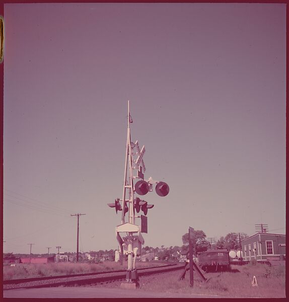 [464 Interior and Exterior Views of Railroad Station Depots, for Fortune Article "The U.S. Depot"], Walker Evans (American, St. Louis, Missouri 1903–1975 New Haven, Connecticut), Color film transparency