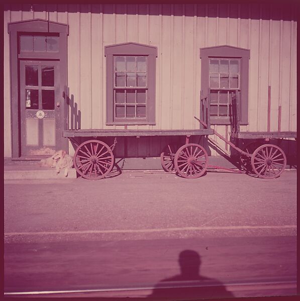 [464 Interior and Exterior Views of Railroad Station Depots, for Fortune Article "The U.S. Depot"], Walker Evans (American, St. Louis, Missouri 1903–1975 New Haven, Connecticut), Color film transparency