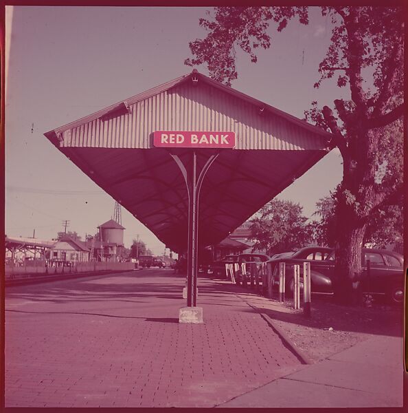 [464 Interior and Exterior Views of Railroad Station Depots, for Fortune Article "The U.S. Depot"], Walker Evans (American, St. Louis, Missouri 1903–1975 New Haven, Connecticut), Color film transparency
