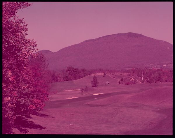 [Seven Views of a Golf Course, for Fortune Article "October's Game"], Walker Evans (American, St. Louis, Missouri 1903–1975 New Haven, Connecticut), Color film transparency