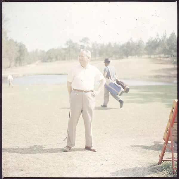 [523 Views of Golf Courses, for Fortune Article "October's Game"], Walker Evans (American, St. Louis, Missouri 1903–1975 New Haven, Connecticut), Color film transparency 