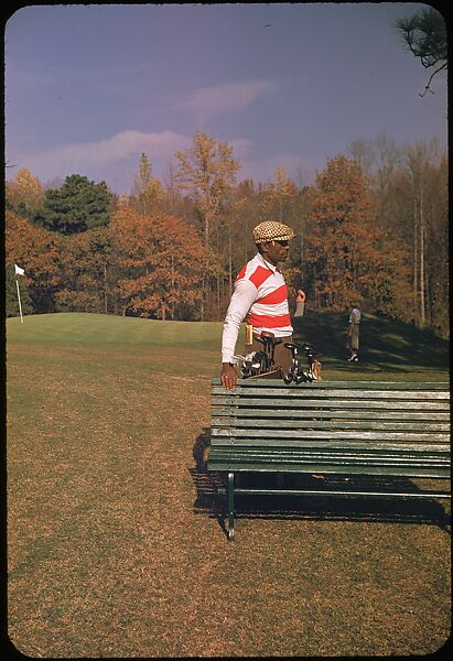 [493 Views of Golf Courses, for Fortune Article "October's Game"], Walker Evans (American, St. Louis, Missouri 1903–1975 New Haven, Connecticut), Color film transparency
