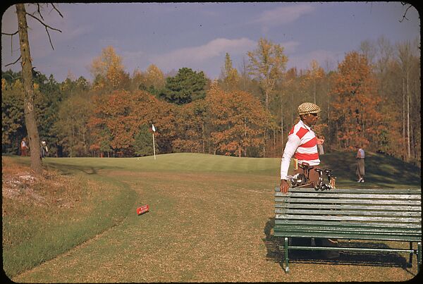 [493 Views of Golf Courses, for Fortune Article "October's Game"], Walker Evans (American, St. Louis, Missouri 1903–1975 New Haven, Connecticut), Color film transparency