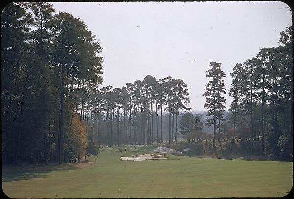 [493 Views of Golf Courses, for Fortune Article "October's Game"], Walker Evans (American, St. Louis, Missouri 1903–1975 New Haven, Connecticut), Color film transparency