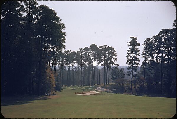 [493 Views of Golf Courses, for Fortune Article "October's Game"], Walker Evans (American, St. Louis, Missouri 1903–1975 New Haven, Connecticut), Color film transparency