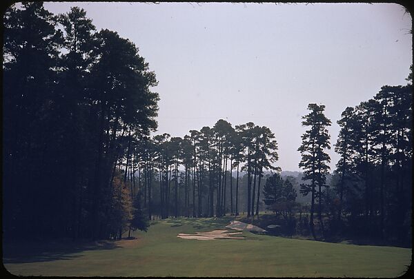 [493 Views of Golf Courses, for Fortune Article "October's Game"], Walker Evans (American, St. Louis, Missouri 1903–1975 New Haven, Connecticut), Color film transparency