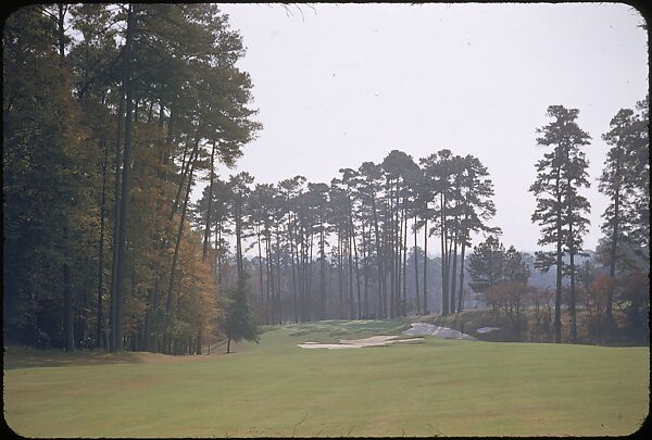 [493 Views of Golf Courses, for Fortune Article "October's Game"], Walker Evans (American, St. Louis, Missouri 1903–1975 New Haven, Connecticut), Color film transparency