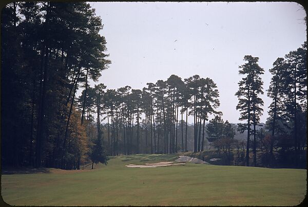 [493 Views of Golf Courses, for Fortune Article "October's Game"], Walker Evans (American, St. Louis, Missouri 1903–1975 New Haven, Connecticut), Color film transparency