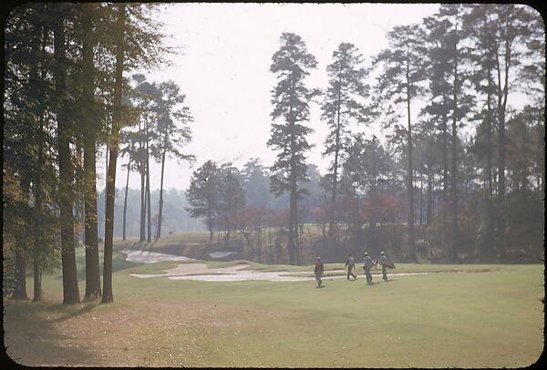 [493 Views of Golf Courses, for Fortune Article "October's Game"], Walker Evans (American, St. Louis, Missouri 1903–1975 New Haven, Connecticut), Color film transparency