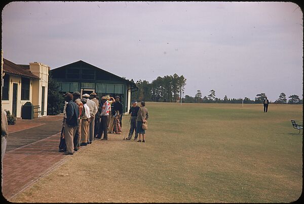 [493 Views of Golf Courses, for Fortune Article "October's Game"], Walker Evans (American, St. Louis, Missouri 1903–1975 New Haven, Connecticut), Color film transparency