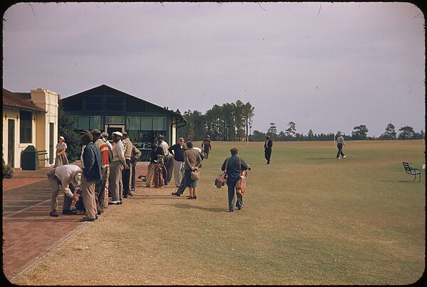 [493 Views of Golf Courses, for Fortune Article "October's Game"], Walker Evans (American, St. Louis, Missouri 1903–1975 New Haven, Connecticut), Color film transparency