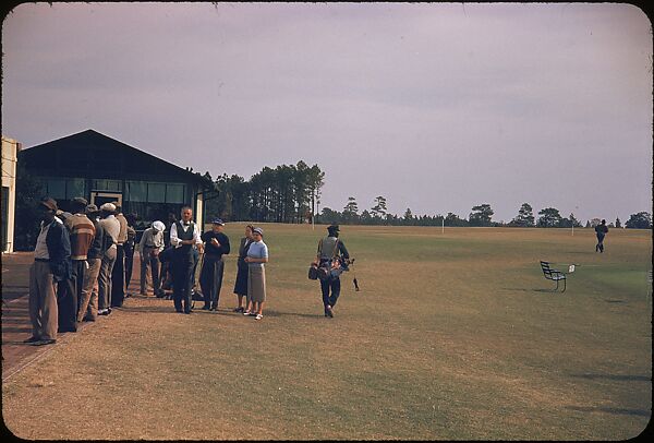 [493 Views of Golf Courses, for Fortune Article "October's Game"], Walker Evans (American, St. Louis, Missouri 1903–1975 New Haven, Connecticut), Color film transparency