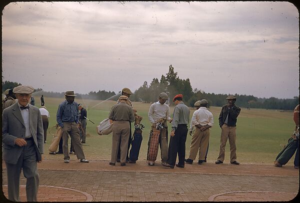 [493 Views of Golf Courses, for Fortune Article "October's Game"], Walker Evans (American, St. Louis, Missouri 1903–1975 New Haven, Connecticut), Color film transparency