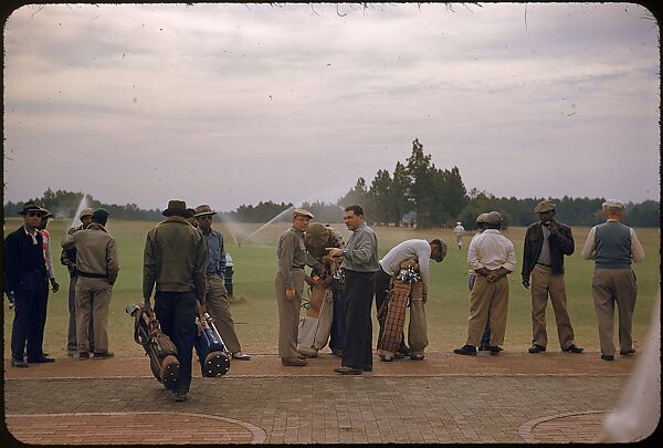 [493 Views of Golf Courses, for Fortune Article "October's Game"], Walker Evans (American, St. Louis, Missouri 1903–1975 New Haven, Connecticut), Color film transparency