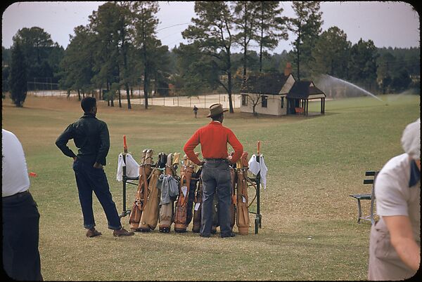 [493 Views of Golf Courses, for Fortune Article "October's Game"], Walker Evans (American, St. Louis, Missouri 1903–1975 New Haven, Connecticut), Color film transparency