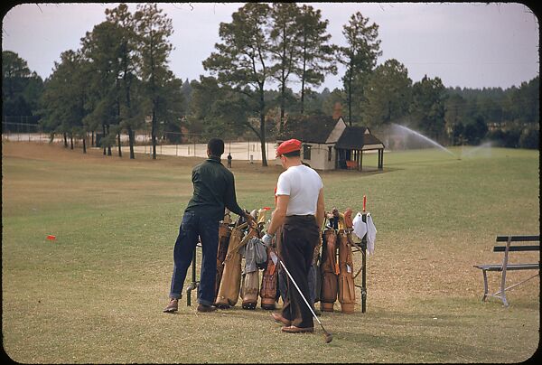 [493 Views of Golf Courses, for Fortune Article "October's Game"], Walker Evans (American, St. Louis, Missouri 1903–1975 New Haven, Connecticut), Color film transparency