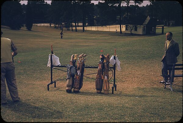 [493 Views of Golf Courses, for Fortune Article "October's Game"], Walker Evans (American, St. Louis, Missouri 1903–1975 New Haven, Connecticut), Color film transparency