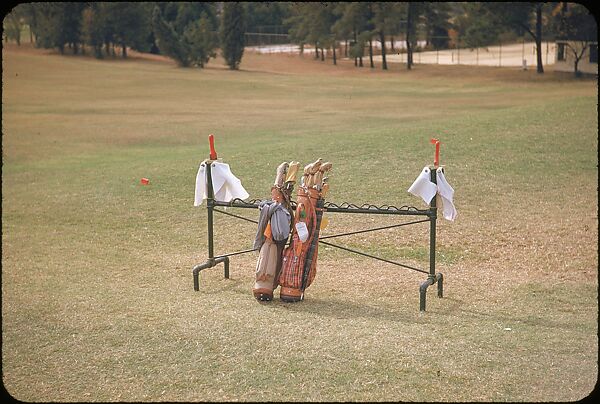 [493 Views of Golf Courses, for Fortune Article "October's Game"], Walker Evans (American, St. Louis, Missouri 1903–1975 New Haven, Connecticut), Color film transparency