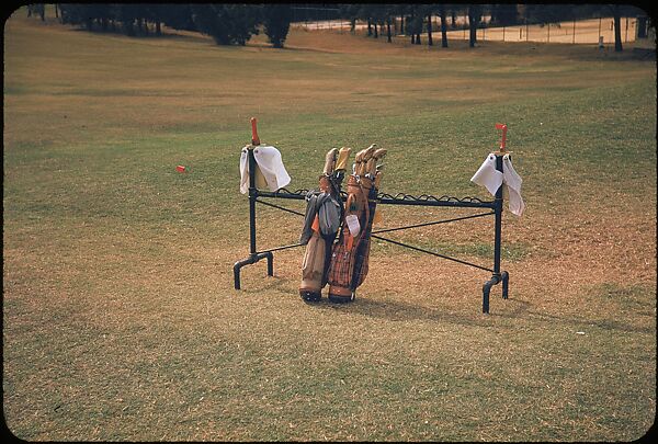 [493 Views of Golf Courses, for Fortune Article "October's Game"], Walker Evans (American, St. Louis, Missouri 1903–1975 New Haven, Connecticut), Color film transparency