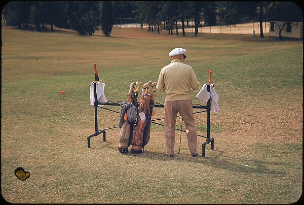 [493 Views of Golf Courses, for Fortune Article "October's Game"], Walker Evans (American, St. Louis, Missouri 1903–1975 New Haven, Connecticut), Color film transparency