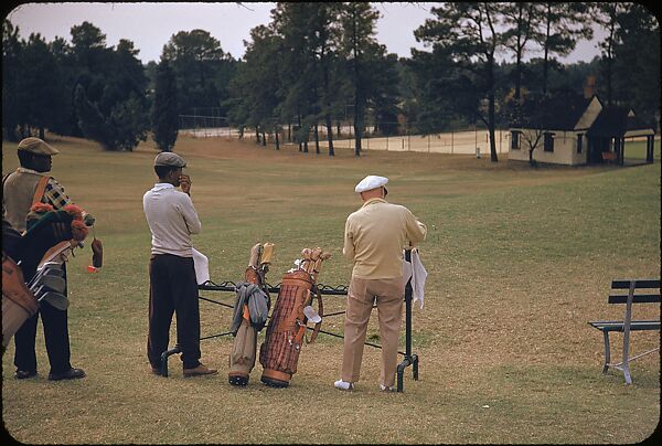 [493 Views of Golf Courses, for Fortune Article "October's Game"], Walker Evans (American, St. Louis, Missouri 1903–1975 New Haven, Connecticut), Color film transparency