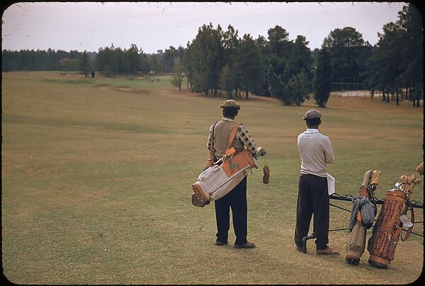 [493 Views of Golf Courses, for Fortune Article "October's Game"], Walker Evans (American, St. Louis, Missouri 1903–1975 New Haven, Connecticut), Color film transparency
