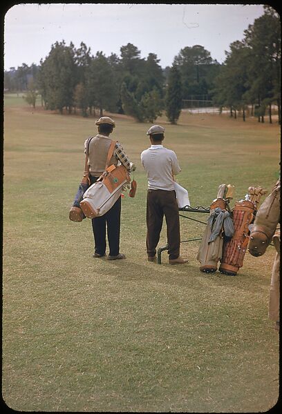 [493 Views of Golf Courses, for Fortune Article "October's Game"], Walker Evans (American, St. Louis, Missouri 1903–1975 New Haven, Connecticut), Color film transparency