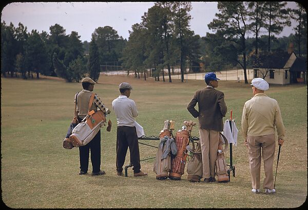 [493 Views of Golf Courses, for Fortune Article "October's Game"], Walker Evans (American, St. Louis, Missouri 1903–1975 New Haven, Connecticut), Color film transparency