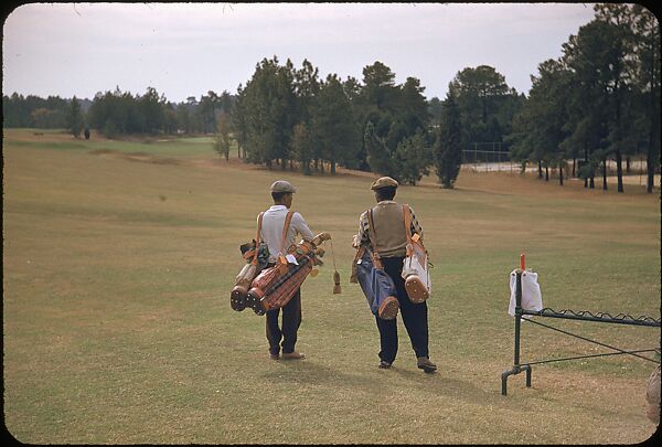 [493 Views of Golf Courses, for Fortune Article "October's Game"], Walker Evans (American, St. Louis, Missouri 1903–1975 New Haven, Connecticut), Color film transparency