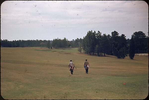 [493 Views of Golf Courses, for Fortune Article "October's Game"], Walker Evans (American, St. Louis, Missouri 1903–1975 New Haven, Connecticut), Color film transparency