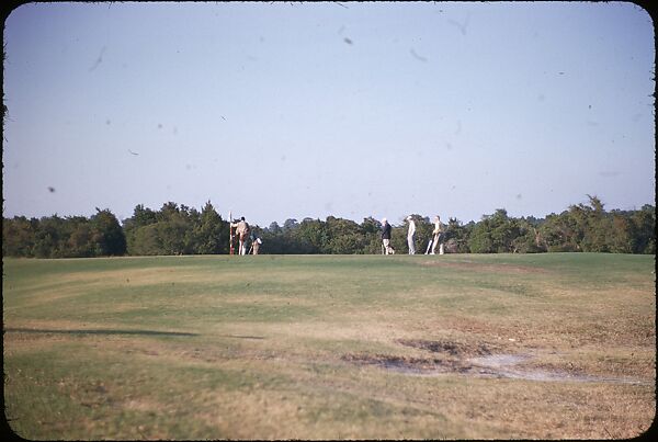 [493 Views of Golf Courses, for Fortune Article "October's Game"], Walker Evans (American, St. Louis, Missouri 1903–1975 New Haven, Connecticut), Color film transparency