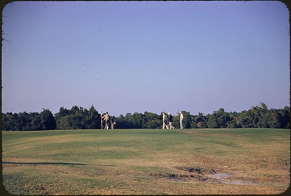 [493 Views of Golf Courses, for Fortune Article "October's Game"], Walker Evans (American, St. Louis, Missouri 1903–1975 New Haven, Connecticut), Color film transparency