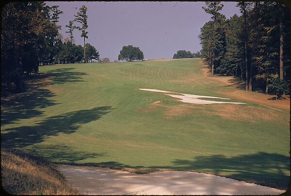 [493 Views of Golf Courses, for Fortune Article "October's Game"], Walker Evans (American, St. Louis, Missouri 1903–1975 New Haven, Connecticut), Color film transparency