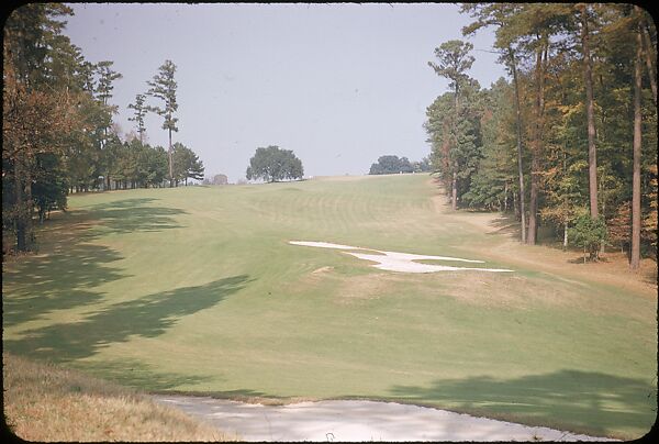 [493 Views of Golf Courses, for Fortune Article "October's Game"], Walker Evans (American, St. Louis, Missouri 1903–1975 New Haven, Connecticut), Color film transparency