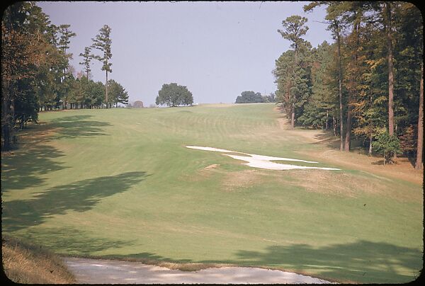 [493 Views of Golf Courses, for Fortune Article "October's Game"], Walker Evans (American, St. Louis, Missouri 1903–1975 New Haven, Connecticut), Color film transparency