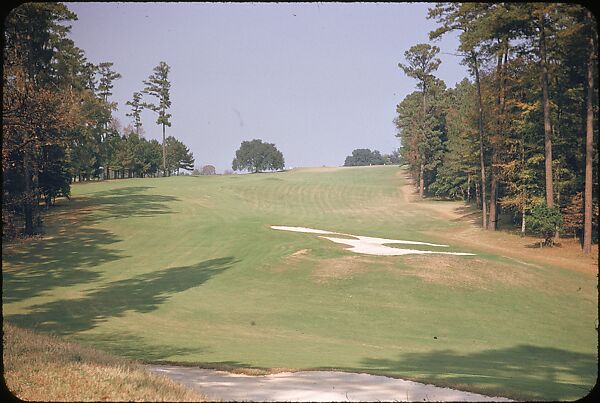 [493 Views of Golf Courses, for Fortune Article "October's Game"], Walker Evans (American, St. Louis, Missouri 1903–1975 New Haven, Connecticut), Color film transparency