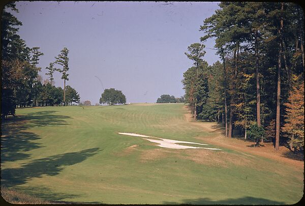 [493 Views of Golf Courses, for Fortune Article "October's Game"], Walker Evans (American, St. Louis, Missouri 1903–1975 New Haven, Connecticut), Color film transparency