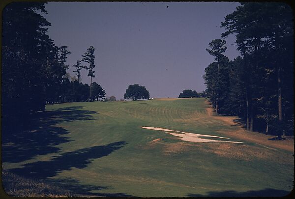[493 Views of Golf Courses, for Fortune Article "October's Game"], Walker Evans (American, St. Louis, Missouri 1903–1975 New Haven, Connecticut), Color film transparency