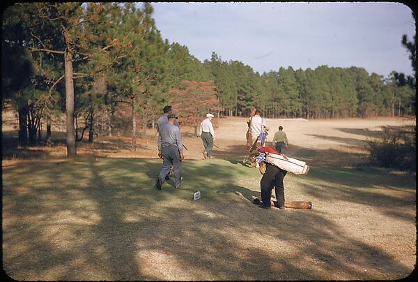 [493 Views of Golf Courses, for Fortune Article "October's Game"], Walker Evans (American, St. Louis, Missouri 1903–1975 New Haven, Connecticut), Color film transparency