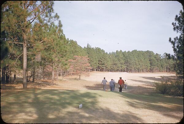 [493 Views of Golf Courses, for Fortune Article "October's Game"], Walker Evans (American, St. Louis, Missouri 1903–1975 New Haven, Connecticut), Color film transparency