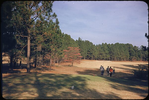 [493 Views of Golf Courses, for Fortune Article "October's Game"], Walker Evans (American, St. Louis, Missouri 1903–1975 New Haven, Connecticut), Color film transparency