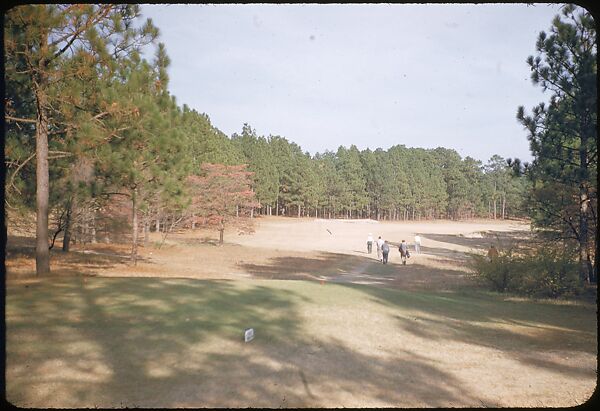 [493 Views of Golf Courses, for Fortune Article "October's Game"], Walker Evans (American, St. Louis, Missouri 1903–1975 New Haven, Connecticut), Color film transparency