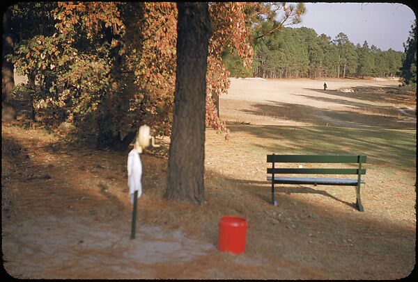 [493 Views of Golf Courses, for Fortune Article "October's Game"], Walker Evans (American, St. Louis, Missouri 1903–1975 New Haven, Connecticut), Color film transparency