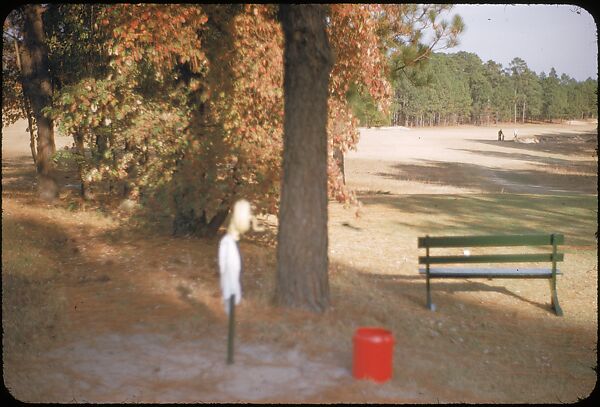 [493 Views of Golf Courses, for Fortune Article "October's Game"], Walker Evans (American, St. Louis, Missouri 1903–1975 New Haven, Connecticut), Color film transparency