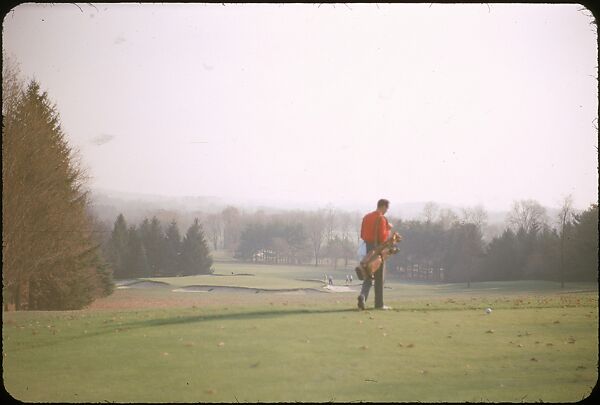 [493 Views of Golf Courses, for Fortune Article "October's Game"], Walker Evans (American, St. Louis, Missouri 1903–1975 New Haven, Connecticut), Color film transparency