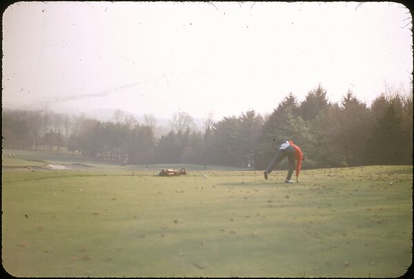 [493 Views of Golf Courses, for Fortune Article "October's Game"], Walker Evans (American, St. Louis, Missouri 1903–1975 New Haven, Connecticut), Color film transparency
