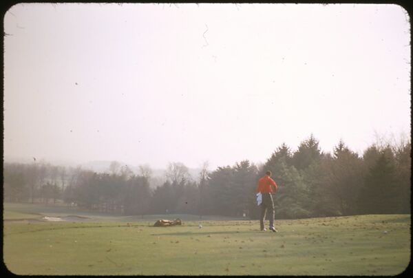 [493 Views of Golf Courses, for Fortune Article "October's Game"], Walker Evans (American, St. Louis, Missouri 1903–1975 New Haven, Connecticut), Color film transparency