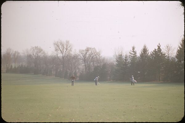 [493 Views of Golf Courses, for Fortune Article "October's Game"], Walker Evans (American, St. Louis, Missouri 1903–1975 New Haven, Connecticut), Color film transparency